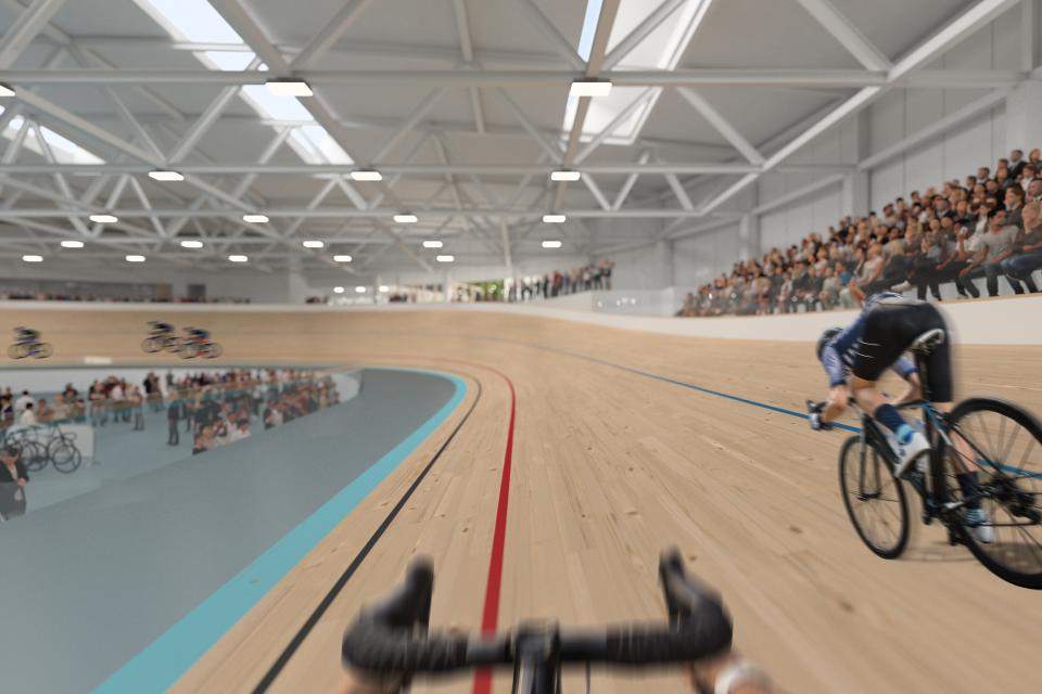 dbv ontwerpt velodroom van wereldniveau
