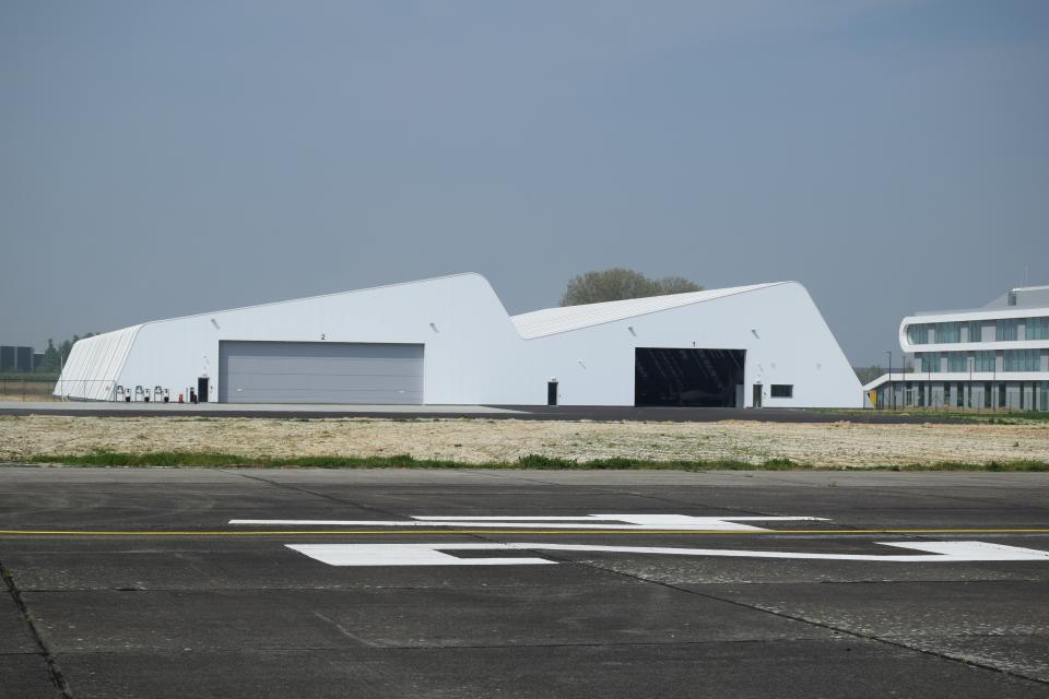 DronePort vliegtuigloods