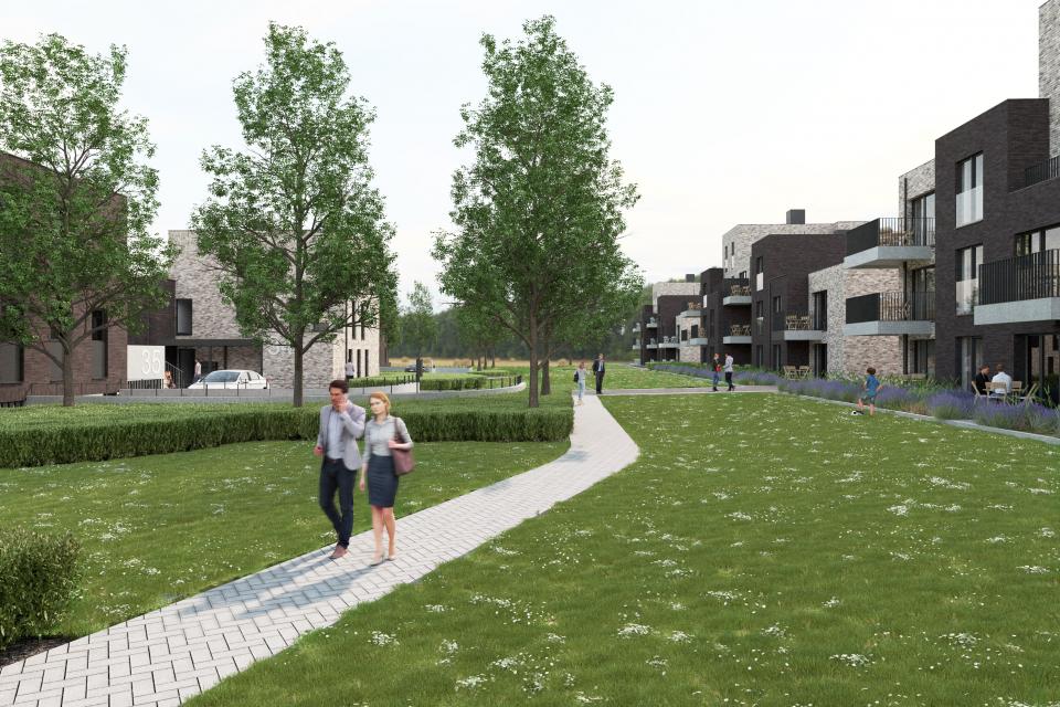 woonwijk Rode Rok in Kuringen