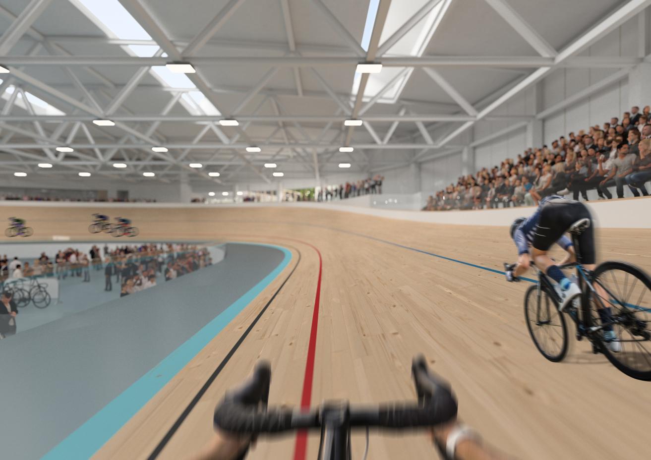 dbv ontwerpt velodroom van wereldniveau