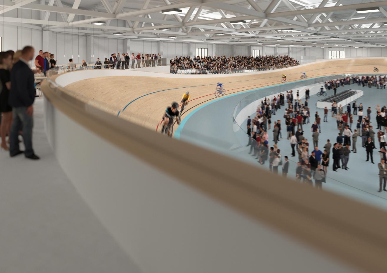 dbv ontwerpt velodroom van wereldniveau